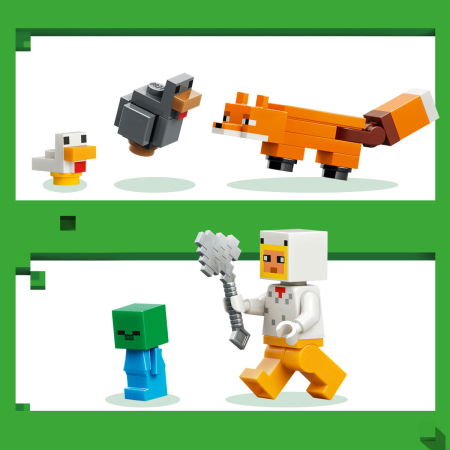 LEGO® Minecraft -  Ferma de pui (21585), 233 piese [4]