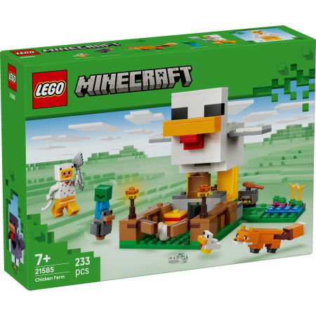 LEGO - LEGO® Minecraft -  Ferma de pui (21585), 233 piese