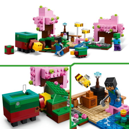  LEGO®  Minecraft - Gradina cu ciresi infloriti (21260), 304 piese [7]