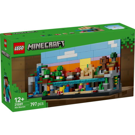 LEGO - LEGO® Minecraft -  Minibiomuri (21589), 797 piese
