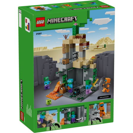 LEGO® Minecraft -  Temnita cu zombi (21587), 284 piese [2]