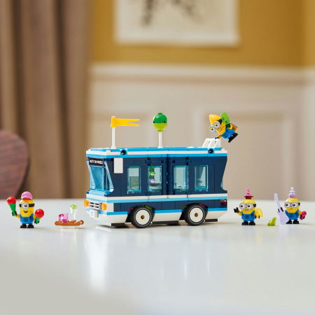  LEGO®  Minions - Autobuzul de petrecere al minionilor (75581), 379 piese [5]