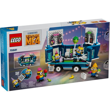  LEGO®  Minions - Autobuzul de petrecere al minionilor (75581), 379 piese [2]