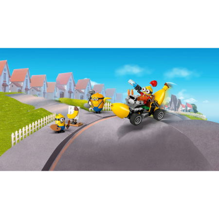  LEGO®  Minions - Minionii si masina-banana (75580), 136 piese [9]