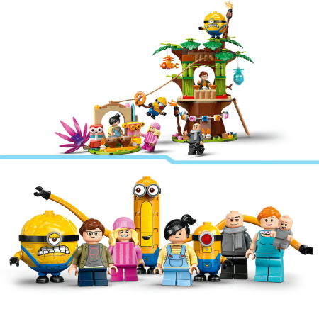  LEGO®  Minions - Resedinta de familie a lui Gru si a minionilor (75583), 868 piese [8]