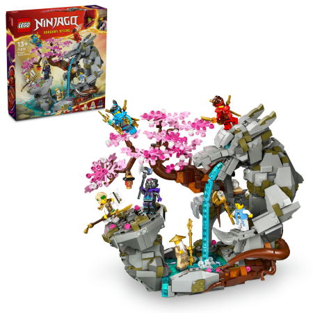 Jucarii copii si jocuri educative -  LEGO®  Ninjago - Altarul-dragon de piatra (71819), 1212 piese