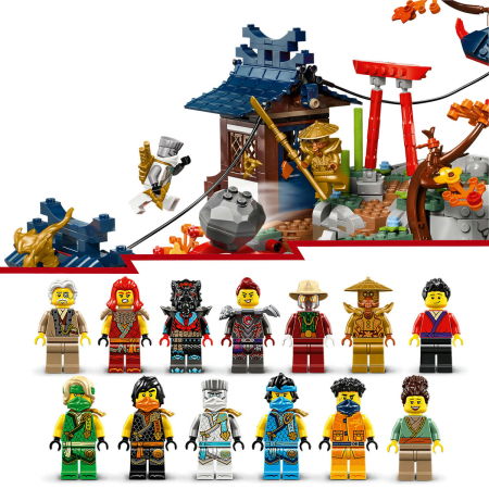  LEGO®  Ninjago - Arena de lupta de la turneu (71818), 659 piese [8]