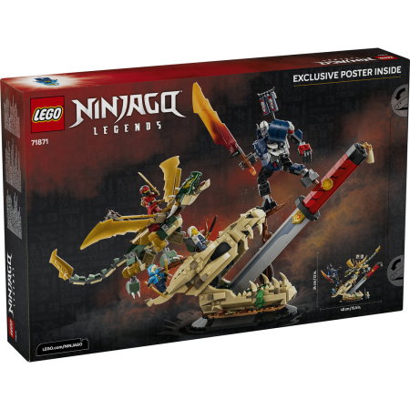 LEGO® Ninjago - Batalia de la Sabia Dragonului (71871), 1016 piese [2]