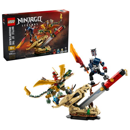 Jucarii copii si jocuri educative - LEGO® Ninjago - Batalia de la Sabia Dragonului (71871), 1016 piese