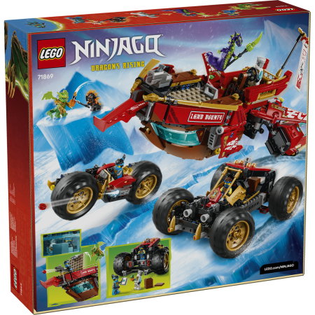 LEGO® Ninjago - Bounty de teren (71869), 1214 piese [2]