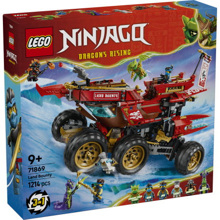 Jucarii copii si jocuri educative - LEGO® Ninjago - Bounty de teren (71869), 1214 piese