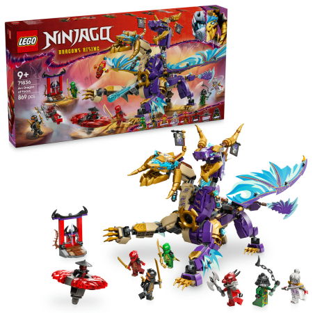 Jucarii copii si jocuri educative -  LEGO®  Ninjago - Dragonul concentrarii Arc (71836), 869 piese