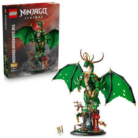 Jucarii copii si jocuri educative -  LEGO®  Ninjago - Dragonul gardian (71847), 1650 piese