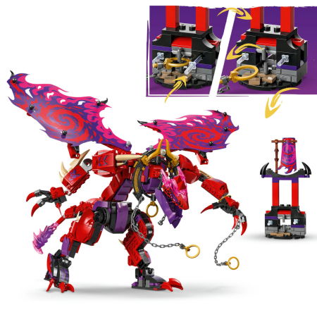  LEGO®  Ninjago - Dragonul haosului Thunderfang (71832), 668 piese [7]