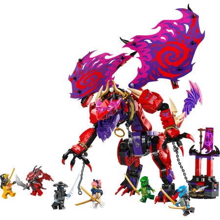  LEGO®  Ninjago - Dragonul haosului Thunderfang (71832), 668 piese [8]