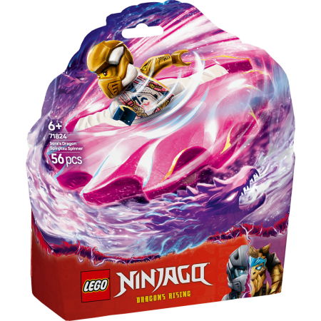 Jucarii copii si jocuri educative -  LEGO®  Ninjago - Dragonul Spinjitzu al Sorei (71824), 56 piese