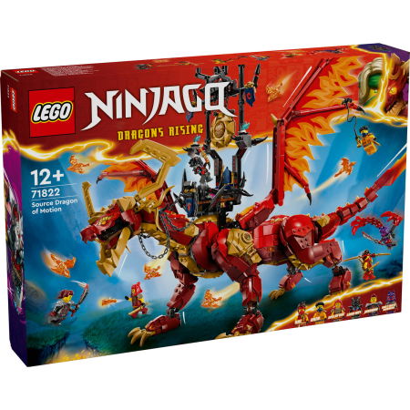 Jucarii copii si jocuri educative -  LEGO®  Ninjago - Dragonul-sursa al miscarii (71822), 1716 piese
