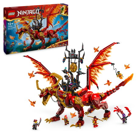 Jucarii copii si jocuri educative -  LEGO®  Ninjago - Dragonul-sursa al miscarii (71822), 1716 piese