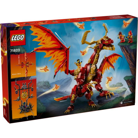  LEGO®  Ninjago - Dragonul-sursa al miscarii (71822), 1716 piese [2]
