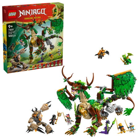 LEGO - LEGO® Ninjago -  Dragonul Vietii (71859), 1050 piese