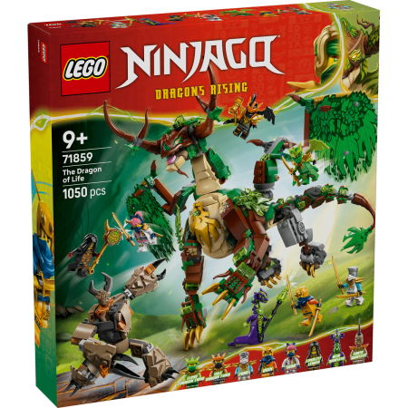 LEGO - LEGO® Ninjago -  Dragonul Vietii (71859), 1050 piese