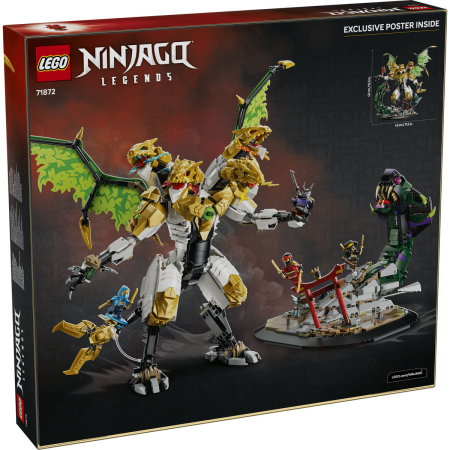 LEGO® Ninjago - Impresionanta batalie a dragonului (71872), 2178 piese [2]