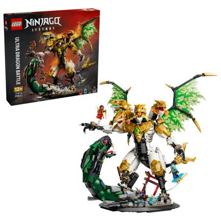 Jucarii copii si jocuri educative - LEGO® Ninjago - Impresionanta batalie a dragonului (71872), 2178 piese