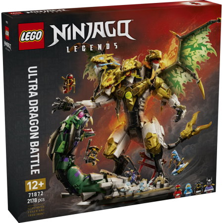 Jucarii copii si jocuri educative - LEGO® Ninjago - Impresionanta batalie a dragonului (71872), 2178 piese