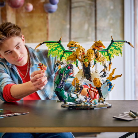 LEGO® Ninjago - Impresionanta batalie a dragonului (71872), 2178 piese [3]