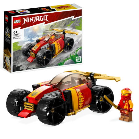 LEGO - LEGO® Ninjago -  Masina de curse EVO ninja a lui Kai (71780), 94 piese