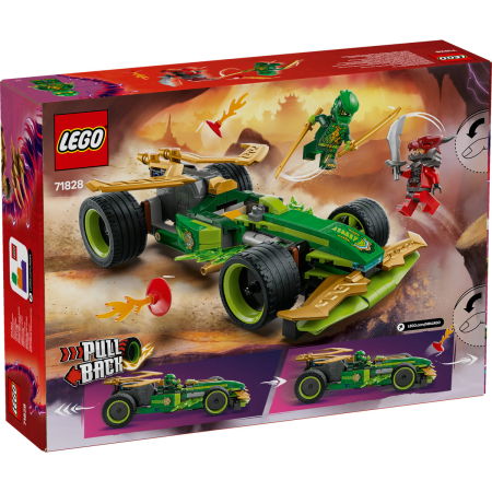  LEGO®  Ninjago - Masina de curse pull-back a lui Lloyd (71828), 181 piesa  [2]