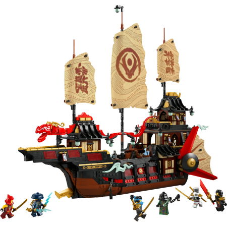 LEGO®  Ninjago - Nava Bounty a Templului (71848), 2387 piese [8]