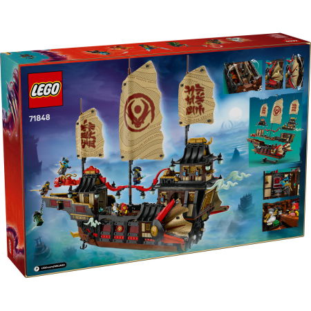 LEGO®  Ninjago - Nava Bounty a Templului (71848), 2387 piese [2]