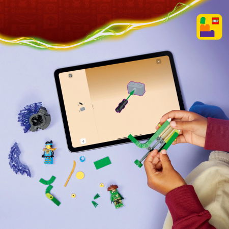 LEGO® Ninjago - Nya vs Spinnerul monstru cu mutatii (71849), 49 piese [5]