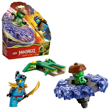 Jucarii copii si jocuri educative - LEGO® Ninjago - Nya vs Spinnerul monstru cu mutatii (71849), 49 piese
