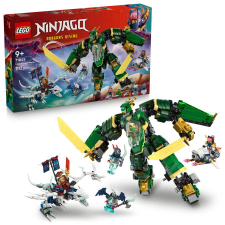 LEGO - LEGO®  Ninjago - Robotul-avion cu reactie al lui Lloyd (71845), 1112 piese