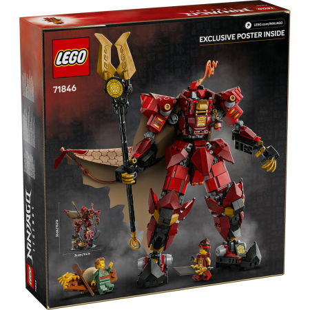  LEGO®  Ninjago - Robotul cavaler al focului (71846), 996 piese [2]
