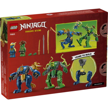 LEGO® Ninjago - Robotul dragon al lui Jay in lupta (71853), 107 piese [2]