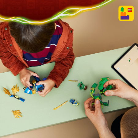 LEGO® Ninjago - Robotul dragon al lui Jay in lupta (71853), 107 piese [6]