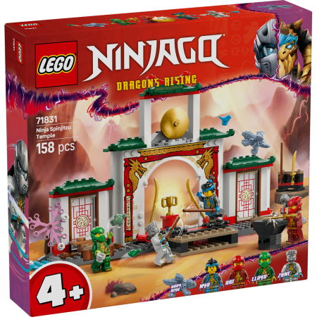 Jucarii copii si jocuri educative -  LEGO®  Ninjago - Templul Spinjitzu al luptatorilor ninja (71831), 158 piese
