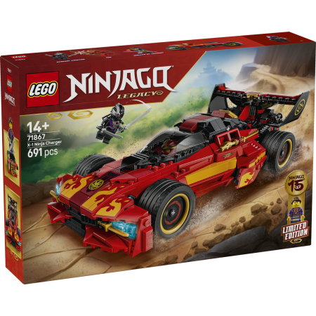 LEGO® Ninjago - X-1 Ninja Charger la a 15-a aniversare (71867), 691 piese [1]