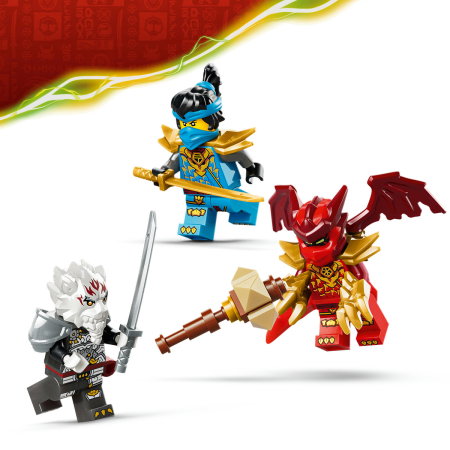 LEGO® Ninjago -  Zilvar si monstrul dragon Grimtak (71863), 232 piese [4]