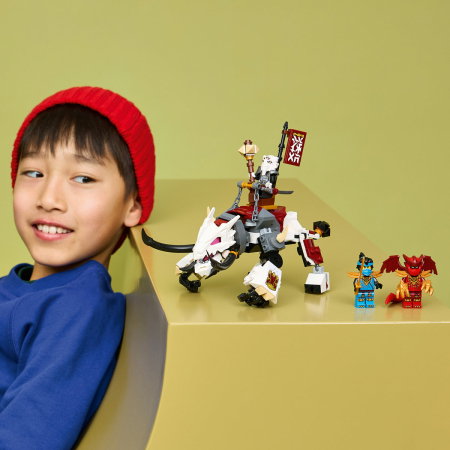 LEGO® Ninjago -  Zilvar si monstrul dragon Grimtak (71863), 232 piese [7]