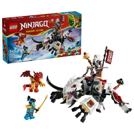 LEGO - LEGO® Ninjago -  Zilvar si monstrul dragon Grimtak (71863), 232 piese