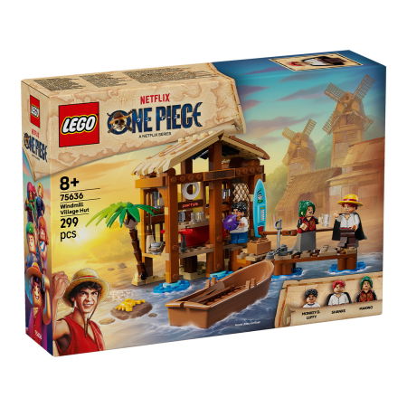 LEGO®  One Piece - Coliba in Satul Morii (75636), 299 piese [1]