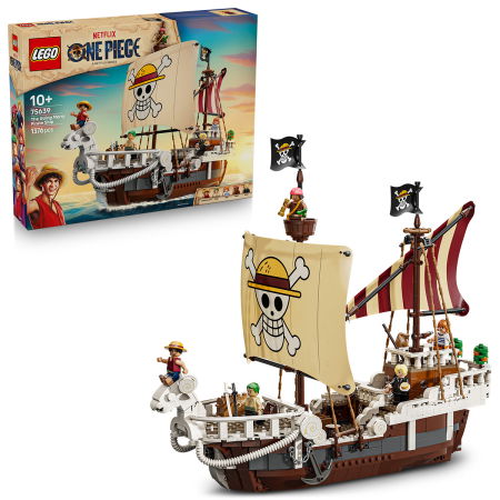LEGO - LEGO® One Piece -  Corabia de pirati Fasneata Merry (75639), 1376 piese