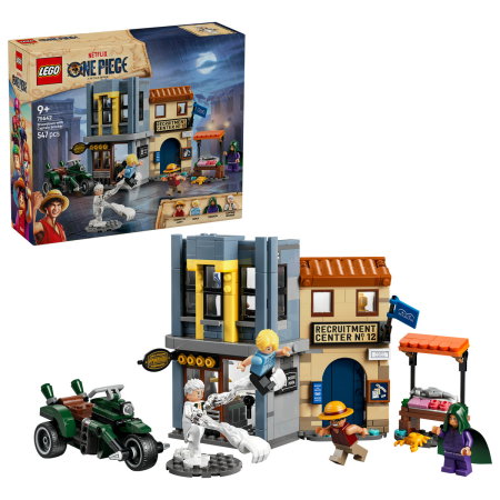 LEGO - LEGO® One Piece - infruntare cu capitanul Smoker (75642), 547 piese