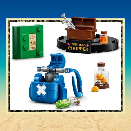 LEGO® One Piece - Tony Tony Chopper (75643), 577 piese [4]