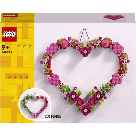 LEGO - LEGO® Ornament in forma de inima (40638), 254 piese
