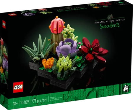 LEGO - LEGO® Plante suculente (10309), 771 piese